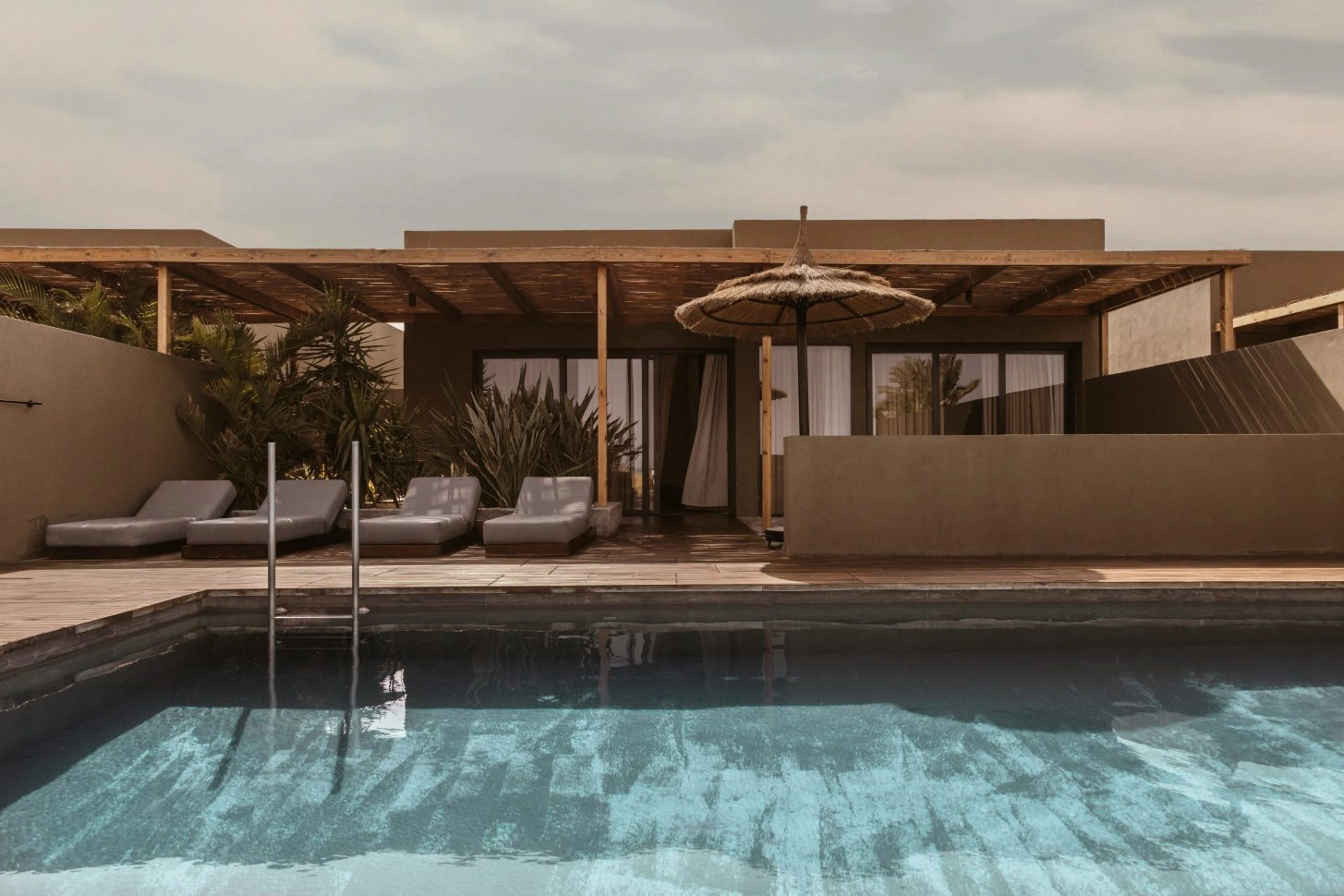 Luxuriöse Privatvilla mit Pool in einem ägyptischen-ägypten luxusreise
